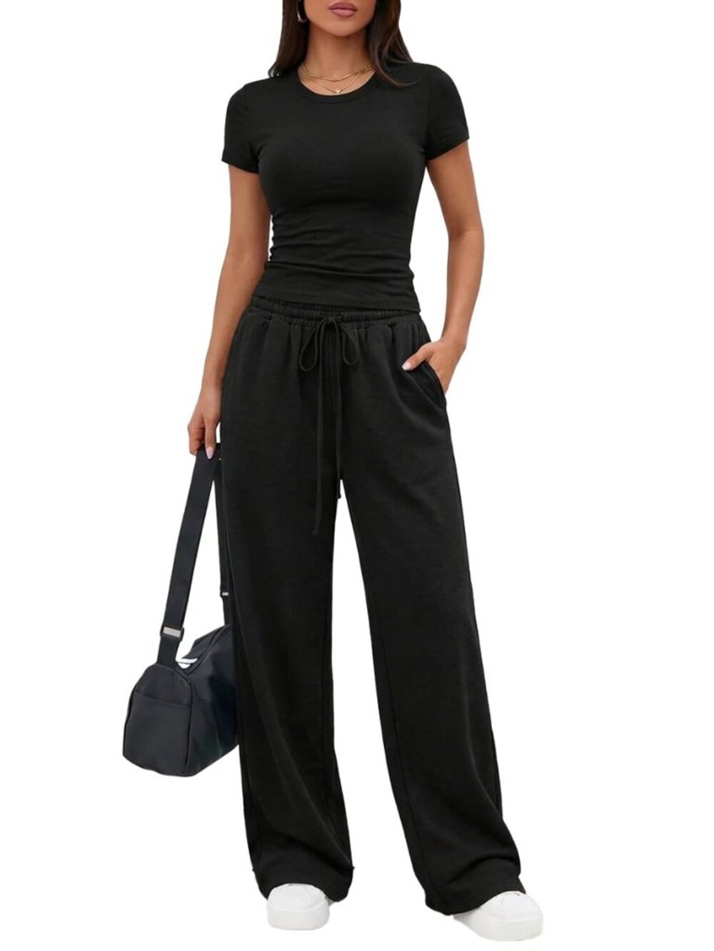 Women's 2 Piece Lounge Sets Matching Summer Travel Airport Outfits